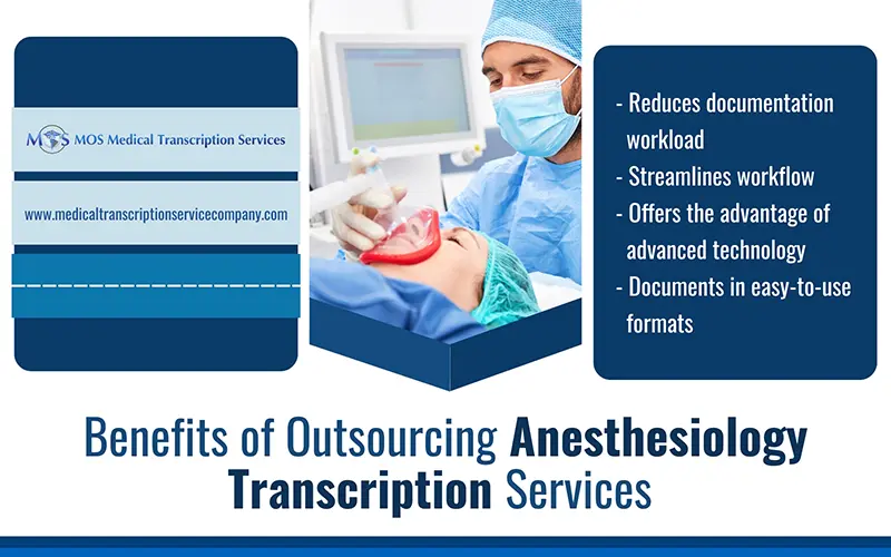 Anesthesiology Transcription Service Can Help Reduce Your Workload