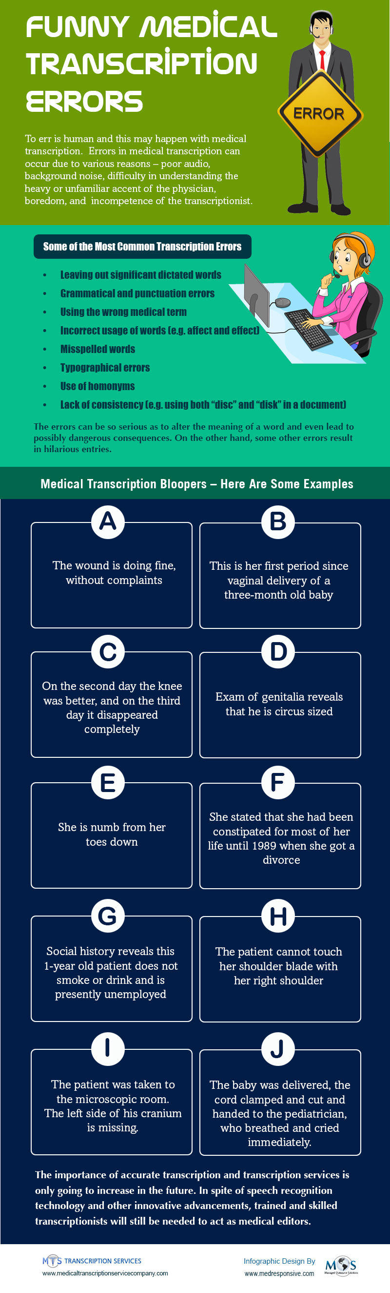 Funny Medical Transcription Errors