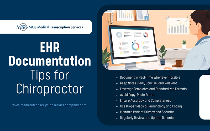 EHR Documentation Tips for Chiropractor EHR Documentation