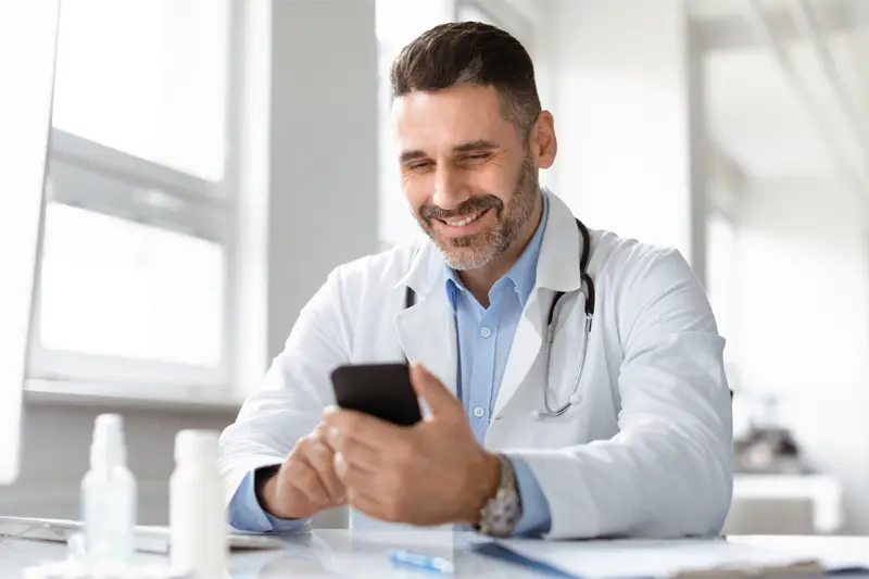 Text Messaging between Physicians and Patients