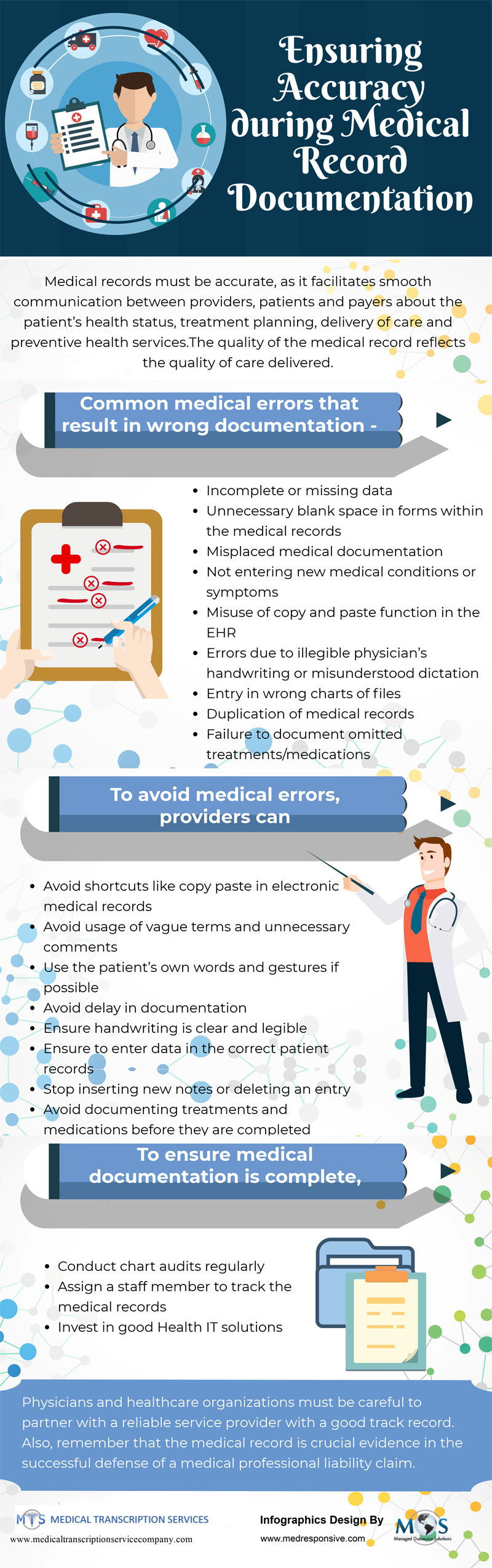 Ensuring Accuracy during Medical Record Documentation [Infographic]