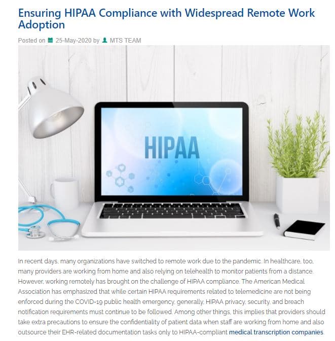 HIPAA Compliance