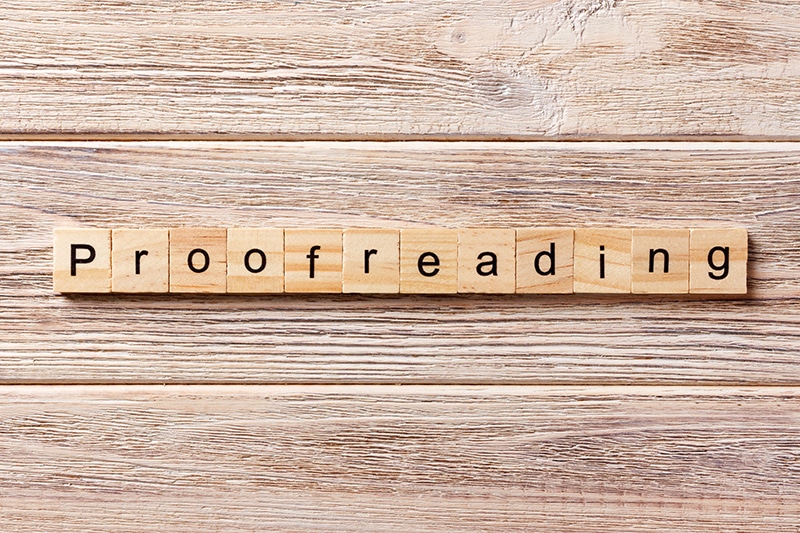 Proofreading Strategies