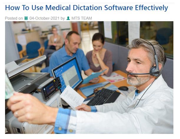 medical dictation software