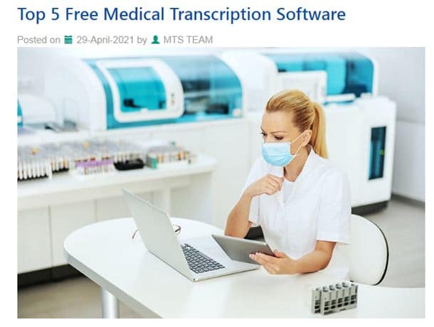 medical transcription software