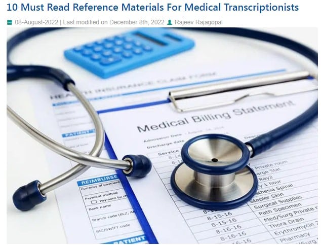 Medical Transcriptionists