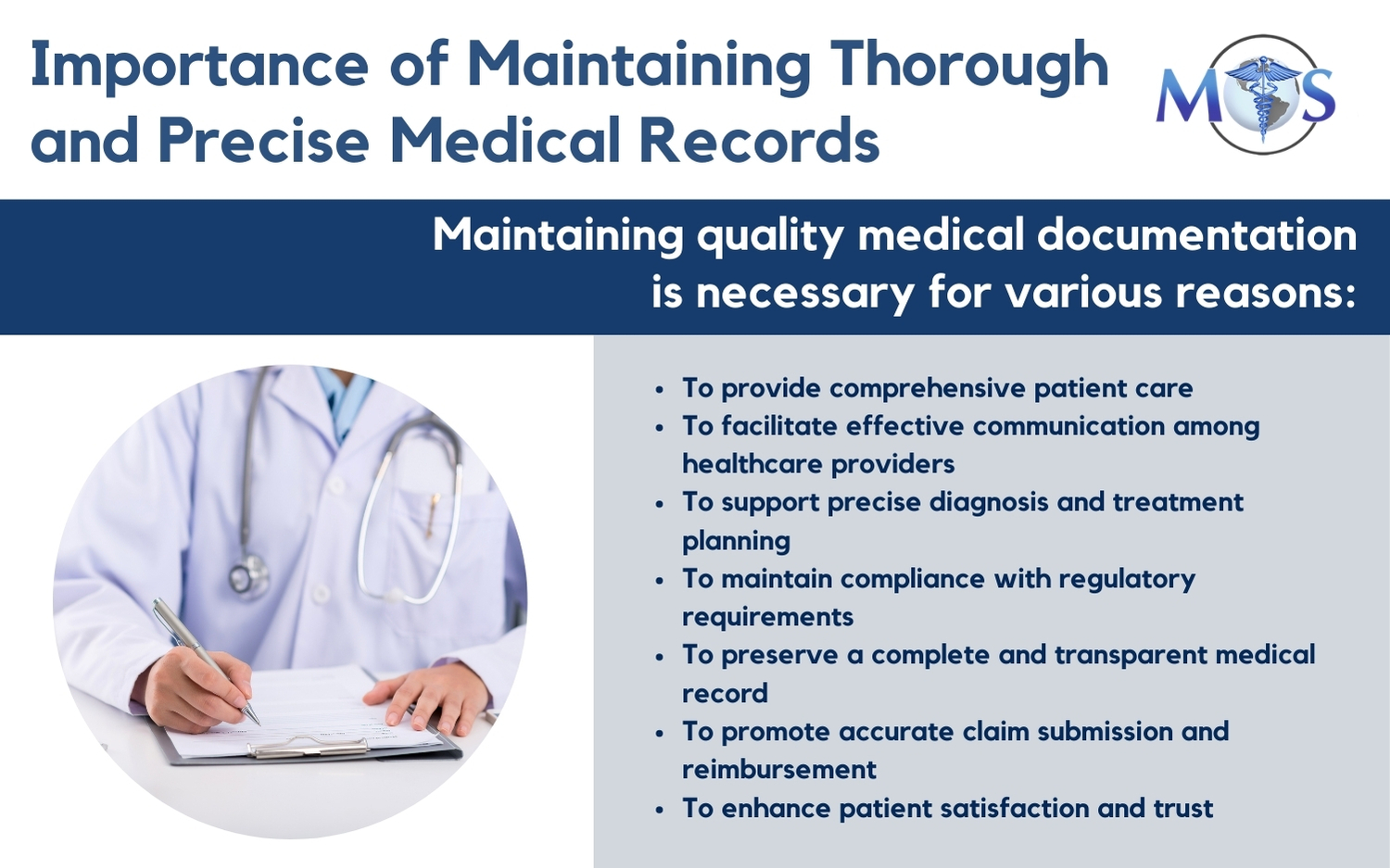 Thorough and Precise Medical Records